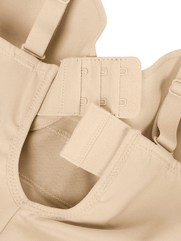 Polyshe | UK bodysuit Bust Capped Shapewear Tummy Control Bodysuit