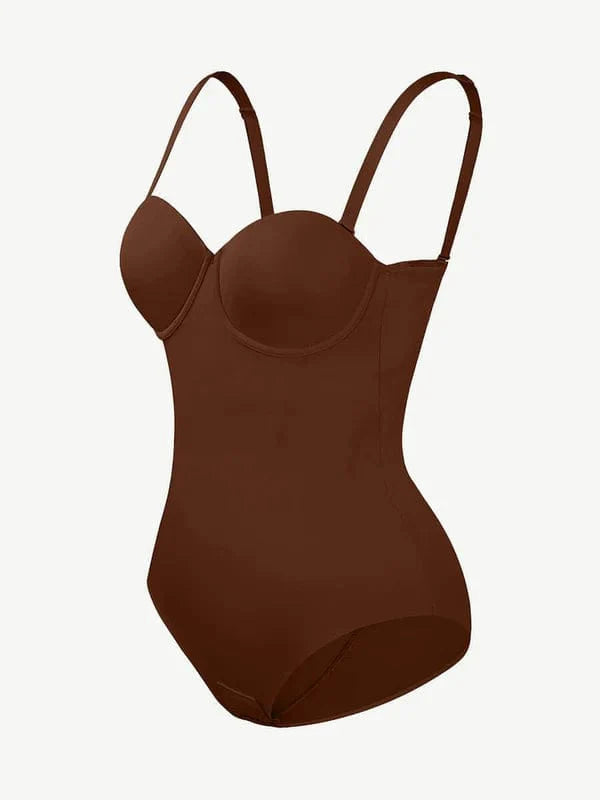 Polyshe | UK bodysuit Bust Capped Shapewear Tummy Control Bodysuit